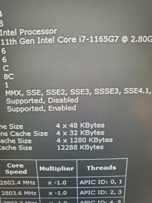 Lenovo ThinkPad E14 Gen 2 TOUCH Core i7-1165G7@2.80GHz 32GB RAM 512GB NVME  Lap200