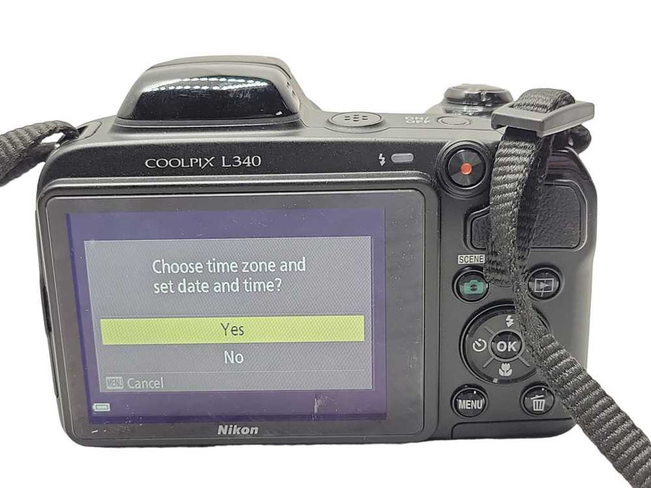 Nikon CoolPix L340 20.2MP Digital Camera w/ 28x Optical Zoom, READ