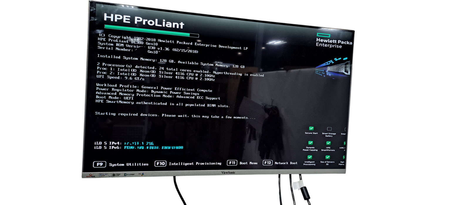 HPE DL380 Gen10 2U 8x 2.5"| 2x Xeon Silver 4116 |128GB DDR4|16G HBA|2x500W