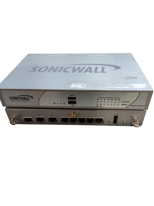 LOT of 7x SONICWALL NETWORK SECURITY APPLIANCE - Read Description
