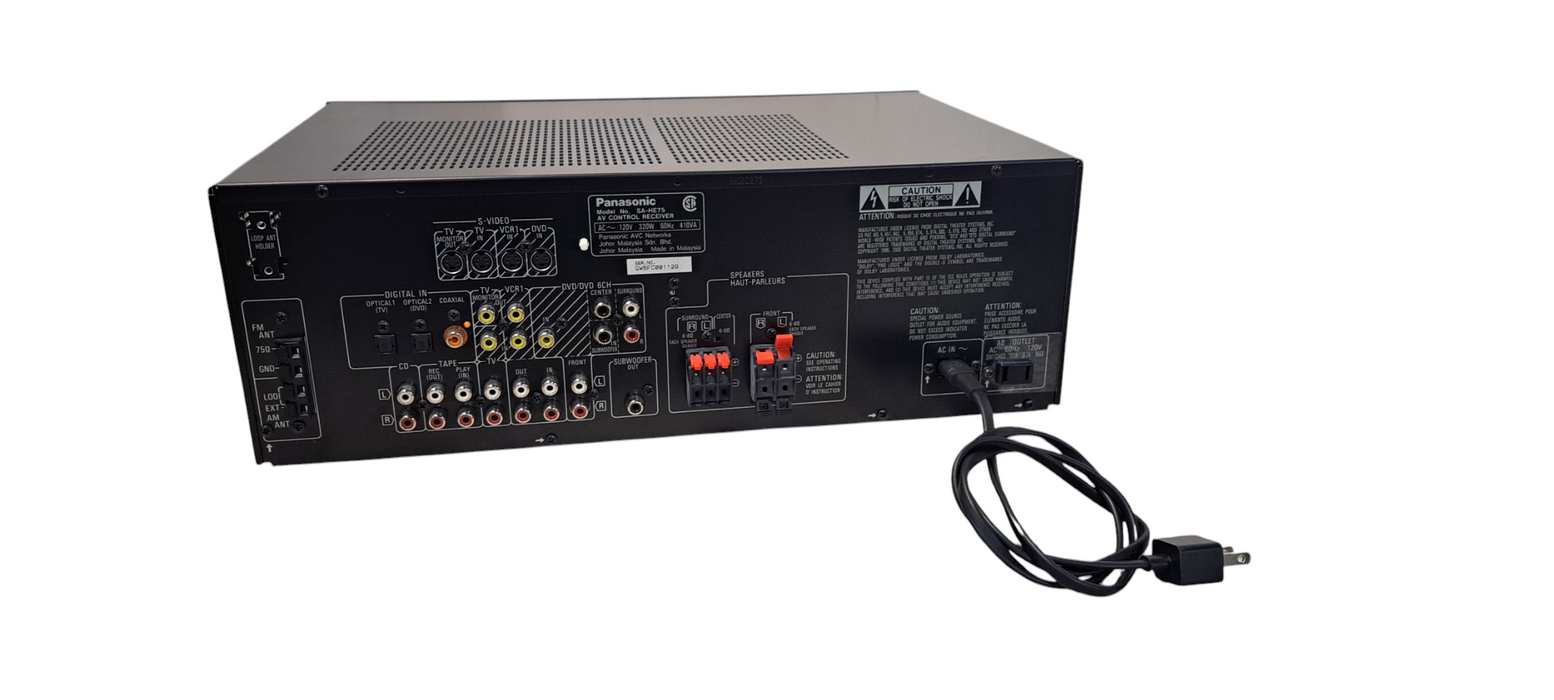 Panasonic SA-HE75 AV Control Receiver