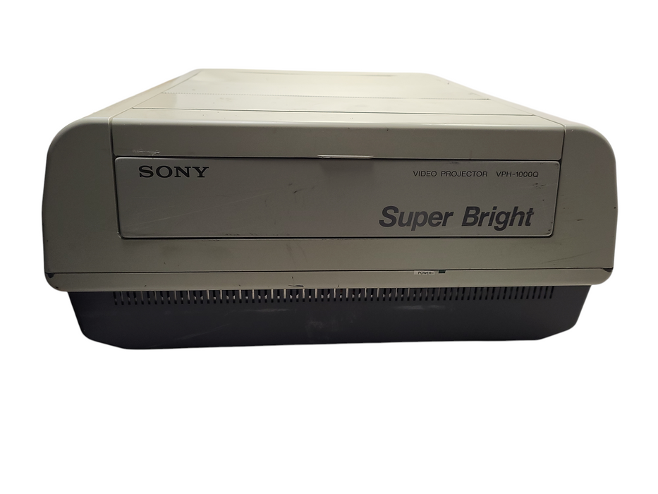 Vintage SONY VPH-1000Q RGB CRT Projector READ $