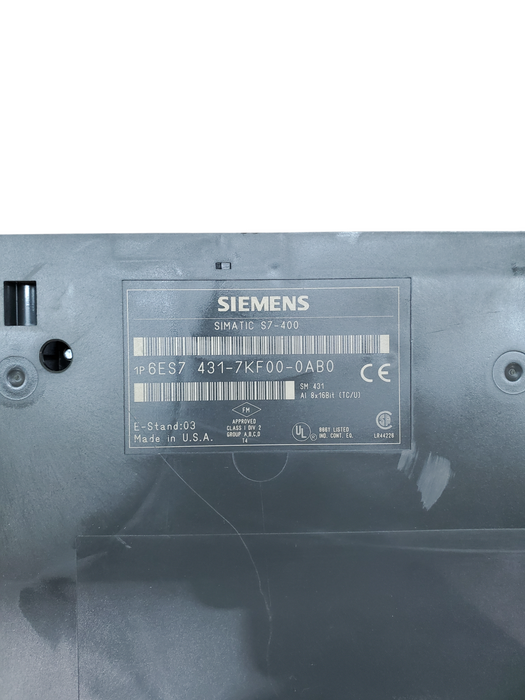 Siemens SIMATIC S7-400 | 6ES7 431-7KF00-0AB0 *READ*