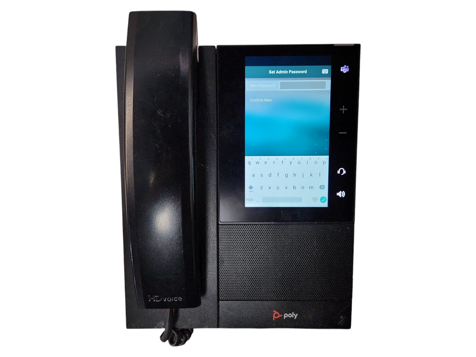 Poly CCX 500 Media Phone, Teams, G2201-49720-001, Factory Reset