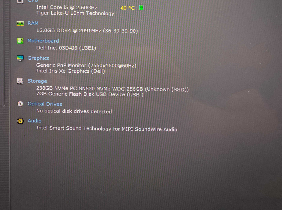 Dell Latitude 9420 2K TOUCH Core i5-1145G7 vPRO 16GB RAM 256GB SSD READ!  Lap200