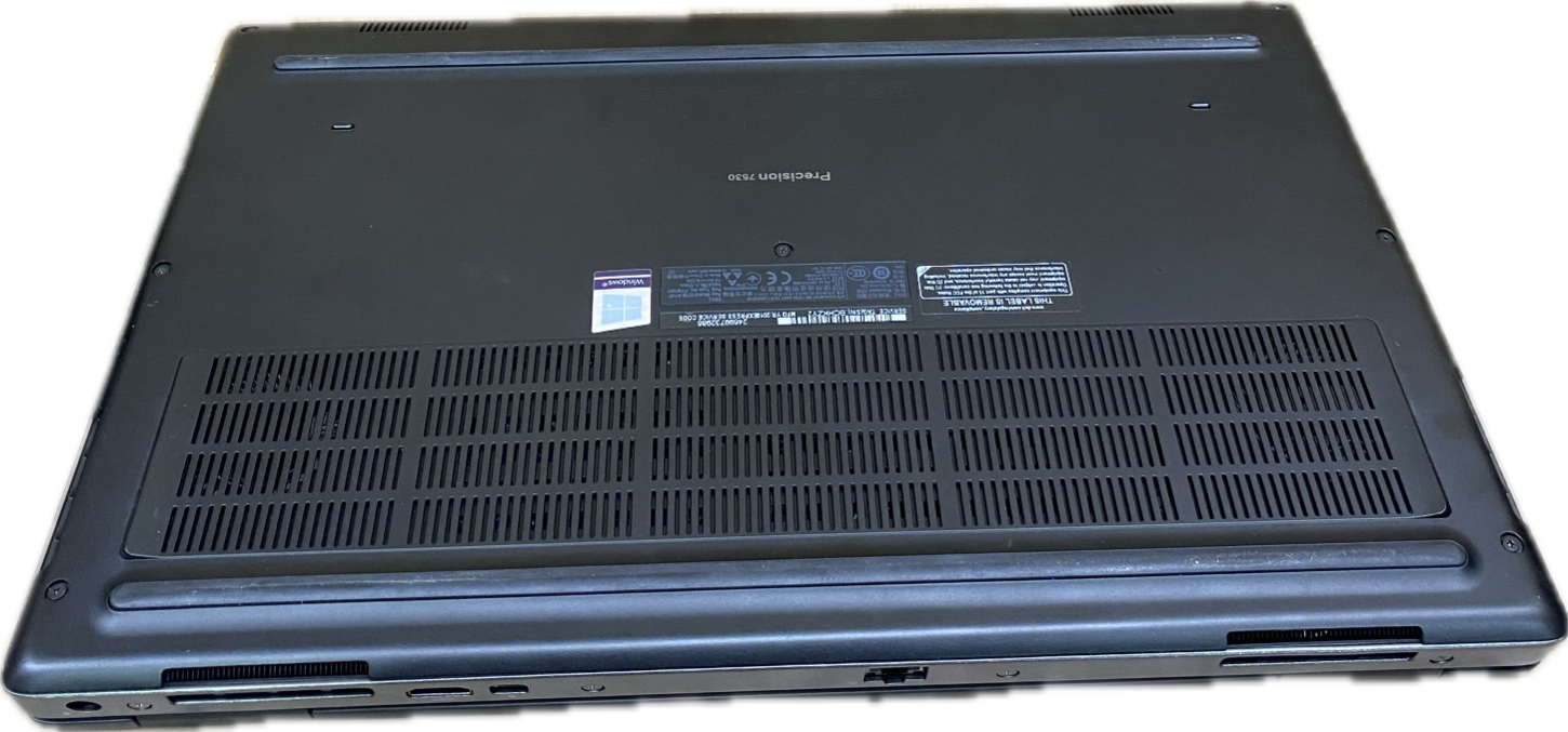 Dell Precision 7530 i7-8850H Radeon Pro WX 4150 4GB GPU 16GB RAM 256GB SSD  Lap200