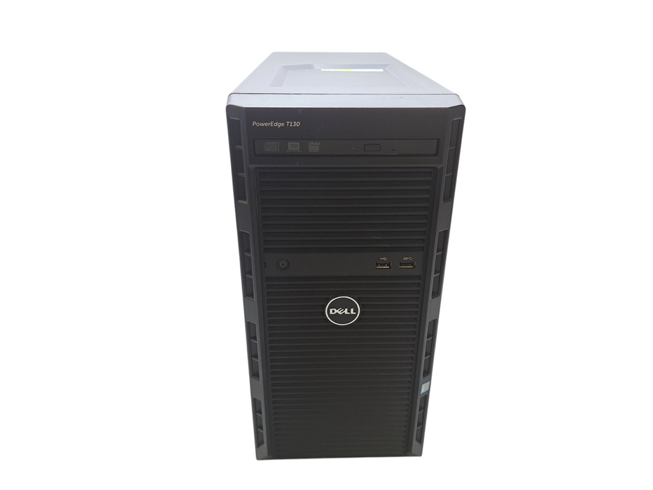 Dell PowerEdge T130 Server | Xeon E3-1220 v6 @3.00GHz, 16GB DDR4, PERC S130 )