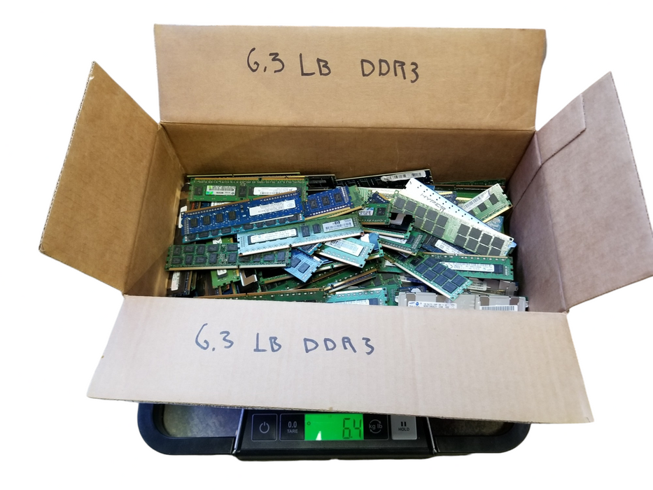6.0 LBS Memory RAM DDR2 DDR3 PC & SERVER RAM
