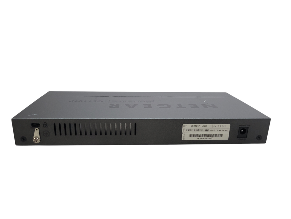 NETGEAR PROSAFE GS110TP | 8-Port Gigabit Switch w/ 2xSFP %