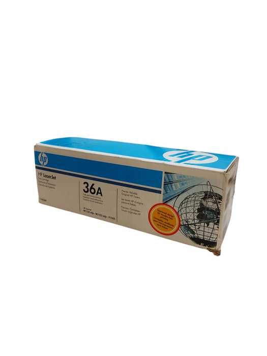 HP 36A Black Original LaserJet Toner Cartridge - 1PCB436A Q