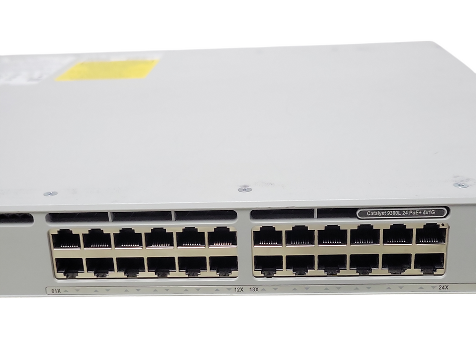 Cisco Catalyst C9300L-24P-4G-E Managed 24-Port Gig, 4x SFP Switch, READ _