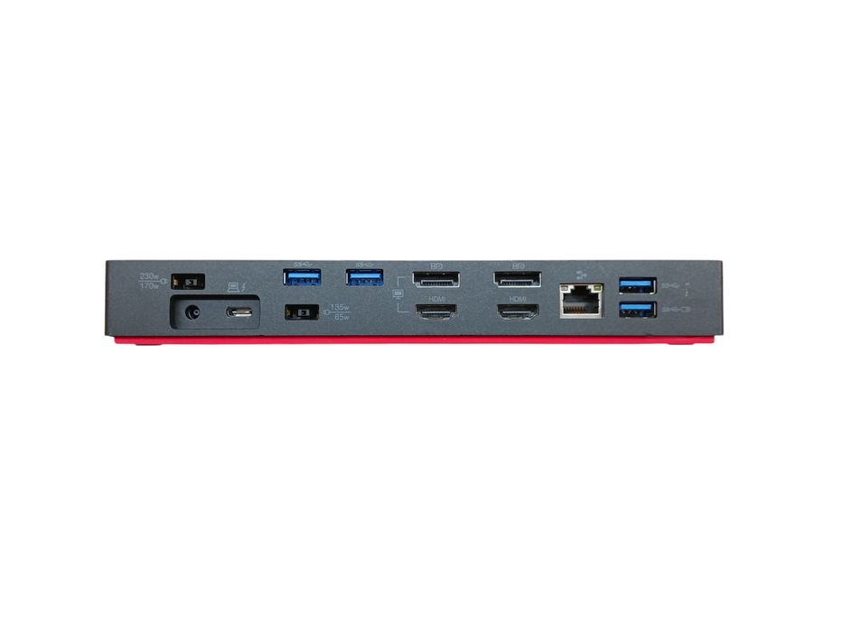 Lenovo Thinkpad Thunderbolt 3 Docking Station Gen 2 Dock DK1841 No AC Q$