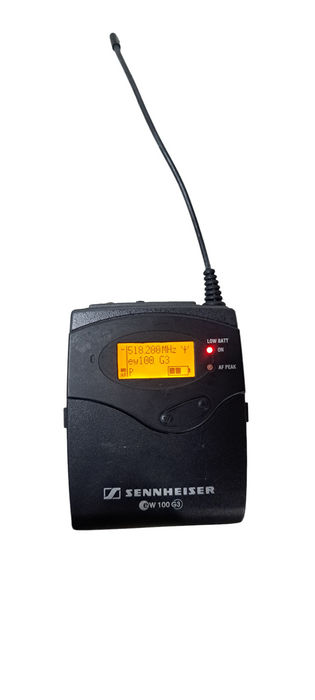 Sennheiser SK100 G3 Wireless Mic Bodypack Transmitter A band 516-558 MHz