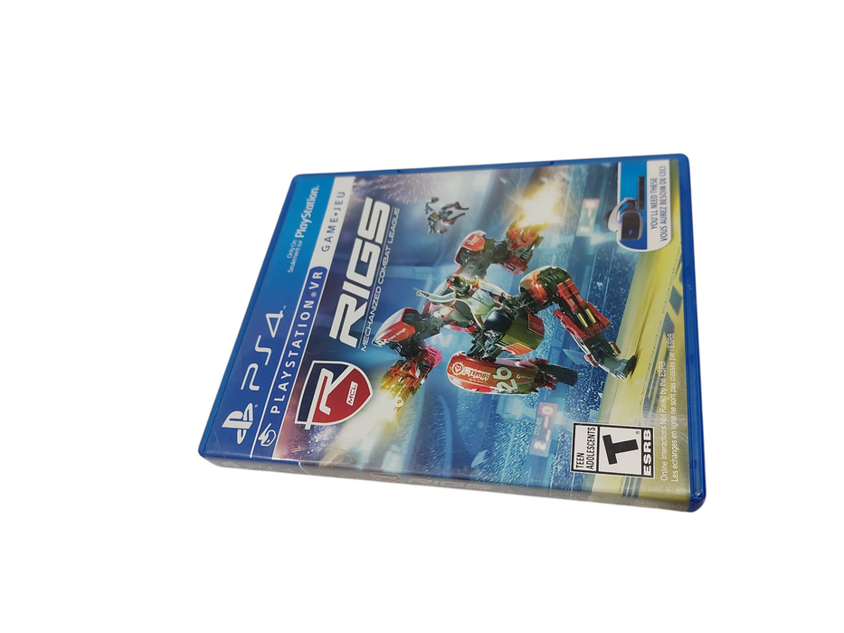 PS4 Game VR Disc RIGS Mechanized Combat League =