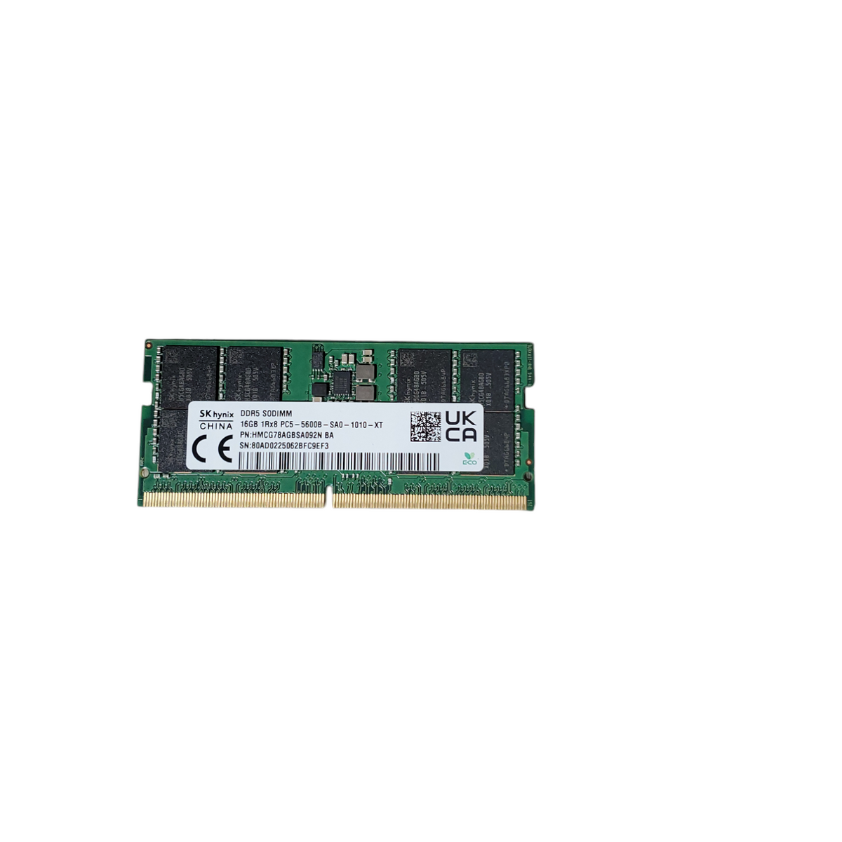 SK Hynix 16GB 1Rx8 PC5-5600B-SA0-1010-XT Laptop RAM — retail.era