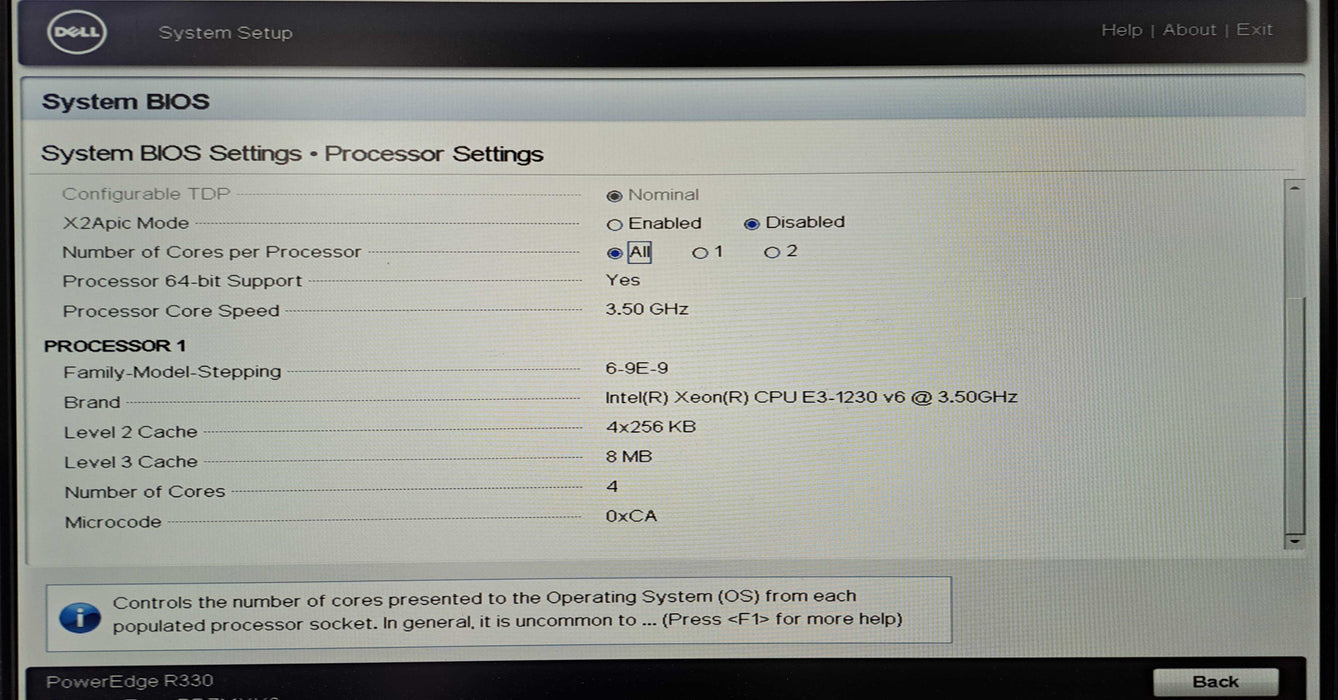 Dell PowerEdge R330 8x 2.5" | Xeon E3-1230 v6 @3.50GHz, 24GB DDR4, H730 )