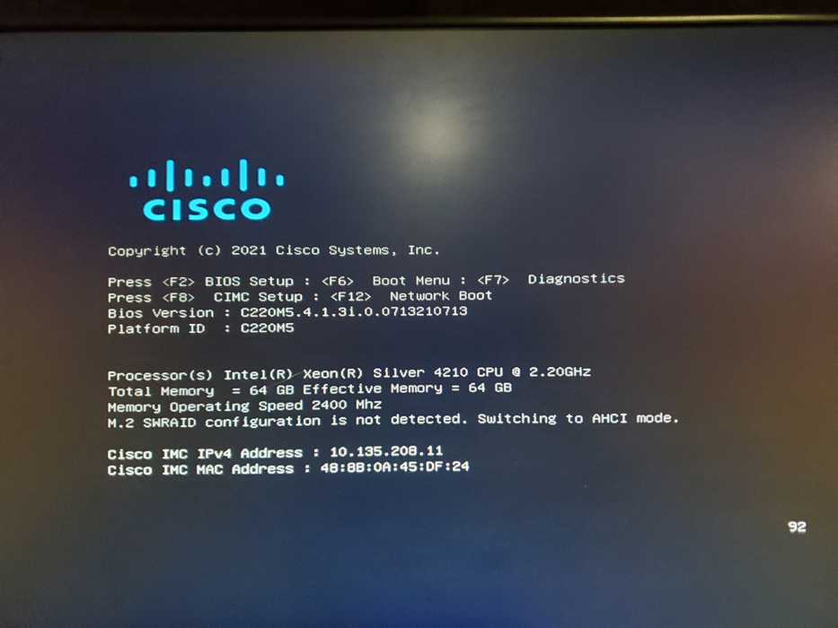 Cisco UCS C220 M5 10x2.5" | 2x Xeon Silver 42 64GB DDR4 12G RAID - No HDD