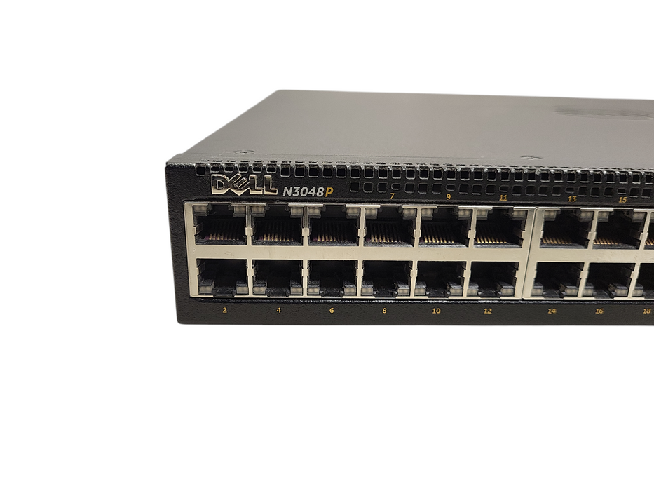Dell N3048P, 48-Port Gigabit PoE+, 2x 10G SFP+ Managed Switch, 2x 1100W $