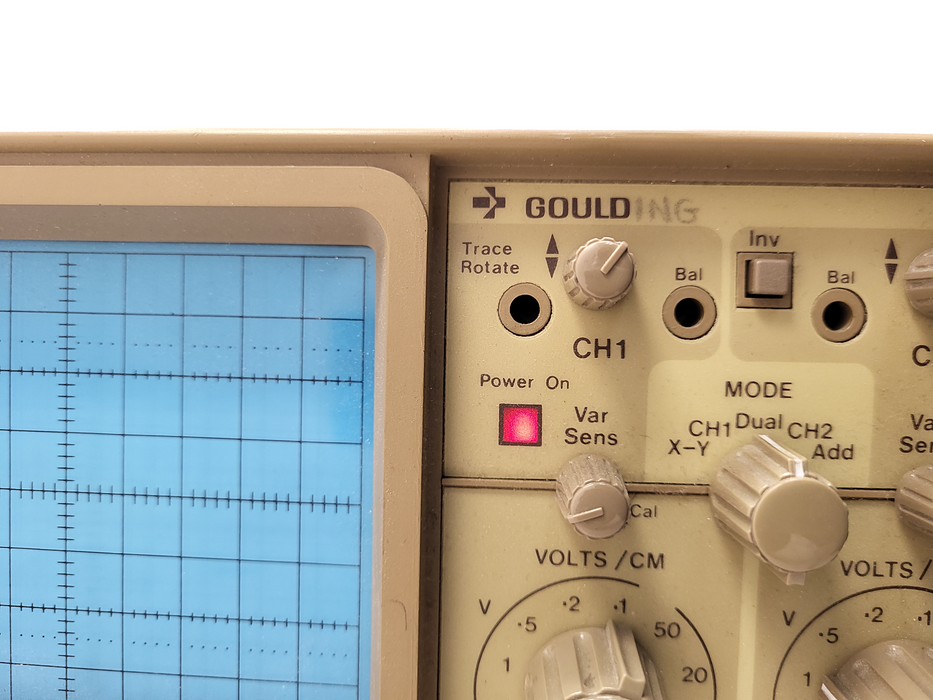 Gould OS 300 20MHz Oscilloscope READ $