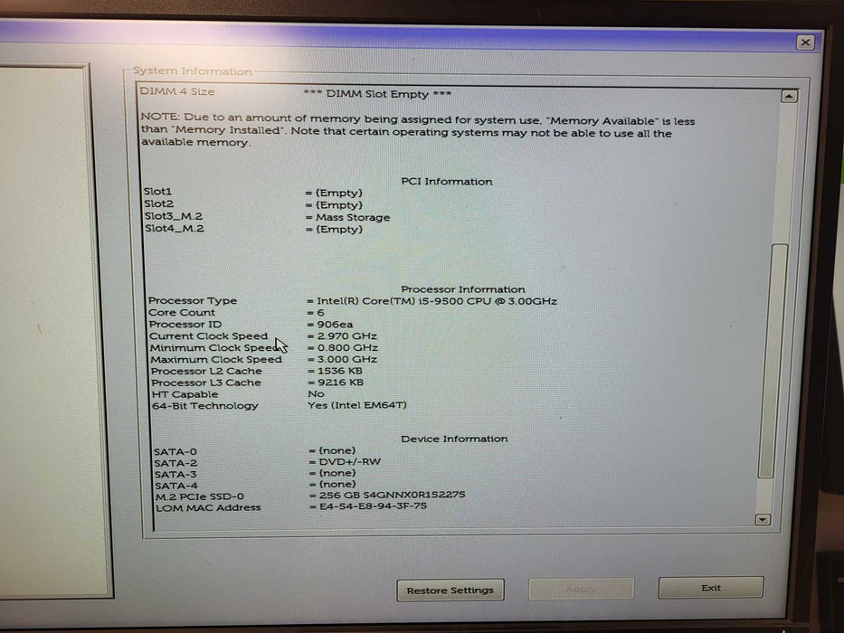 Dell OptiPlex 5070 SFF, Core i5-9500, 16GB DDR4, 256GB NVme Q$