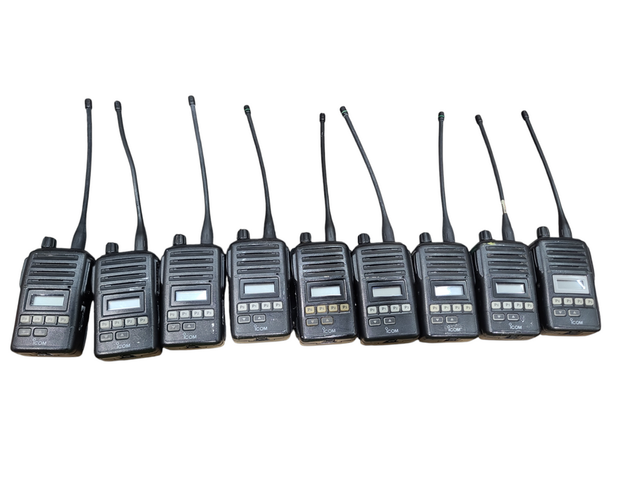 LOT 17x iCOM IC-F60 UHF 450-512 MHz 4W 128CH Transceiver Two Way Radio