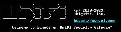Ubiquiti Networks UniFi USG Security Gateway. Factory Reset  !