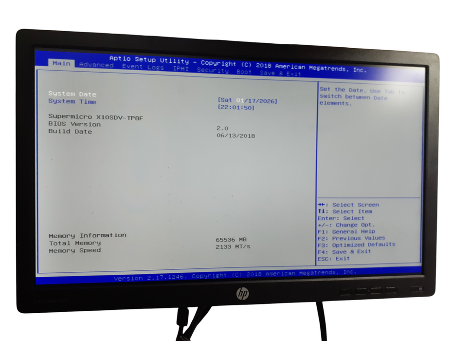 Supermicro X10SDV-TP8F Intel Xeon D-1518 @2.20GHz | 64GB DDR4| NO HDD