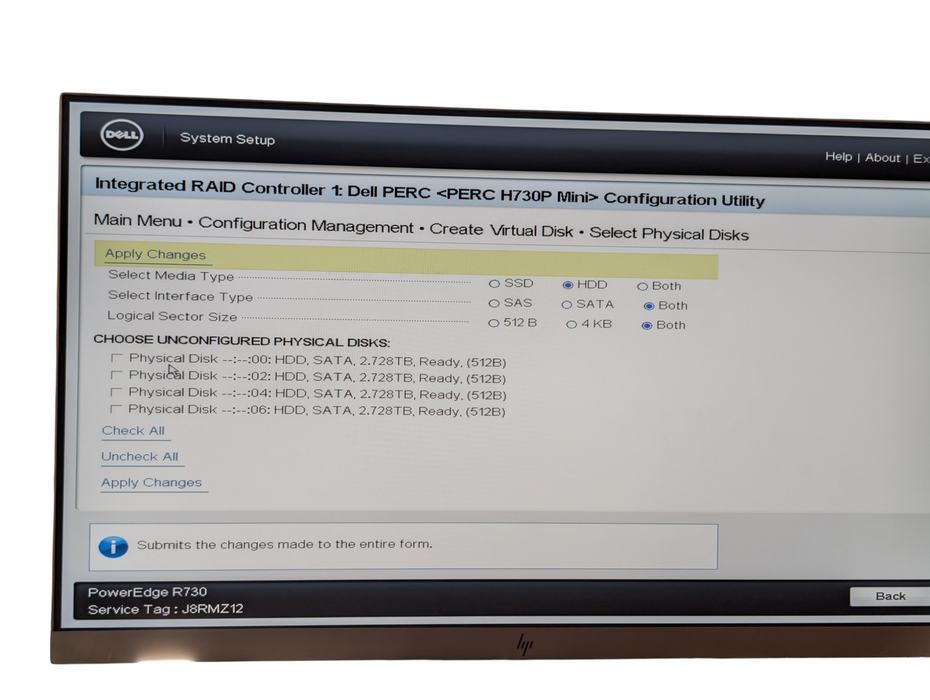 DELL PowerEdge R730 2x Intel Xeon E5-2630 v3 32GB RAM 4x 3TB HDDs  -
