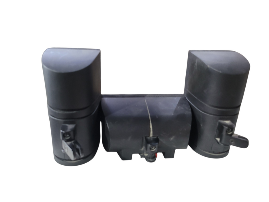 Bose Acoustimass Cube Speakers + Center Channel Speaker Black – Set of 3