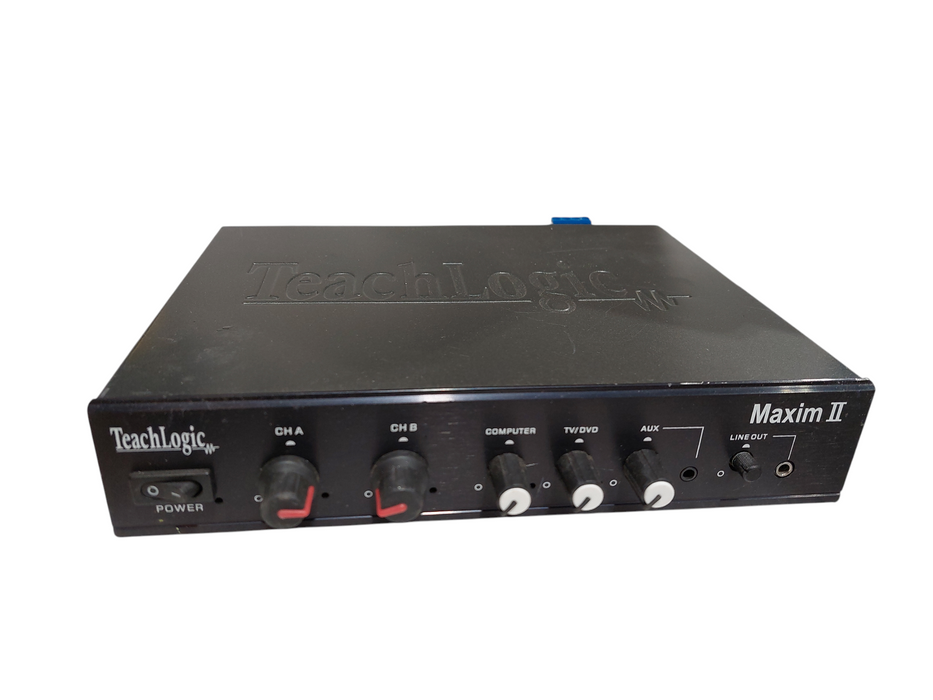 TechLogic Maxim 2 IMA-420 2-Channel Receiver & Amplifier Base Station A-533 Q=