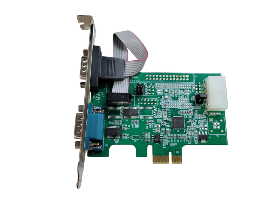 StarTech PEX2S953LP 2 Port RS232 Serial Adapter Card with 16950 UART PCIE Q%