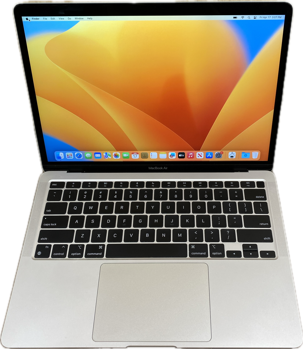 Apple MacBook Air M1 13' 2020 8GB RAM 256GB SSD No Power Adapter