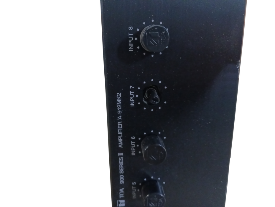 TOA 900 Series II A-912MK2 8-Channel Mixer Power Amplifier 180W