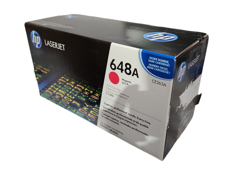 *NEW SEALED* Genuine HP LaserJet 648A CE263A Magenta Toner Cartridge  Q