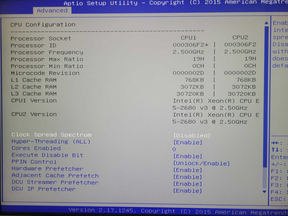 Supermicro CSE-827 Node Server w/ 4x X10DRT-H 8x E5-2680 v3 112GB DDR4, SEE _