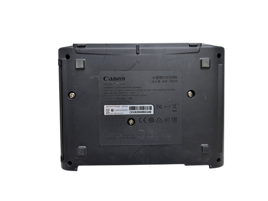 Canon SELPHY CP1300 Compact Photo Wi-Fi Printer Black )
