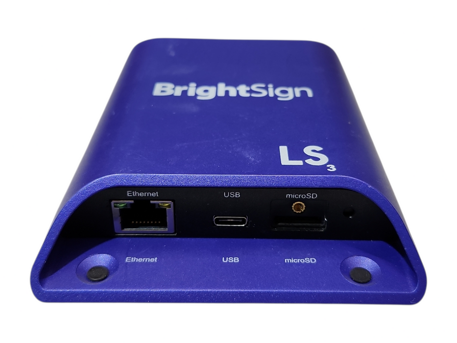 BrightSign LS423 Standard I/O Player, No SD Card
