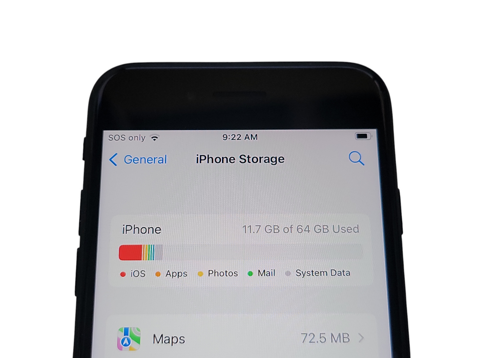 Apple iPhone SE 3 - 64GB - Midnight [A2595] (