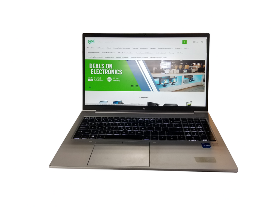 HP EliteBook 850 G8 Core i5-1135G7 @2.40GHz 16GB RAM 256GB NVMe  Lap200