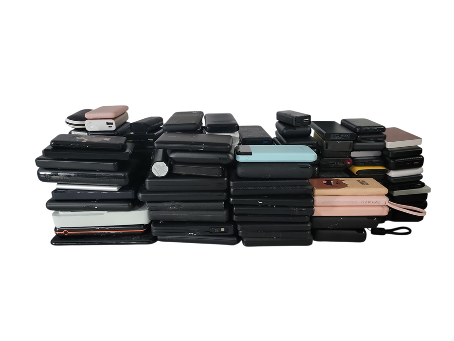 Lot of 135x Power Banks [Assorted Brands]