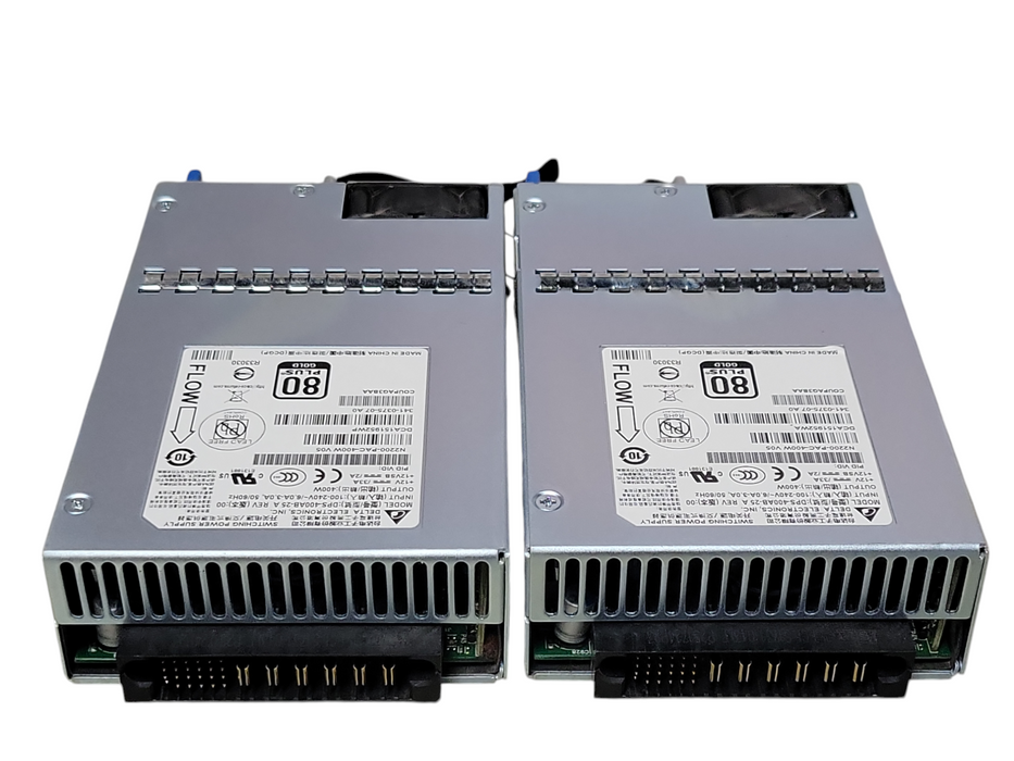 Lot of 2x Cisco N2200-PAC-400W 400 WATT NETWORK SWITCHING POWER SUPPLY _