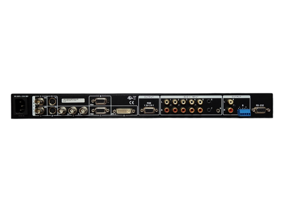 Extron IN1508 Scaling Presentation Switcher w/ Rack Mounts