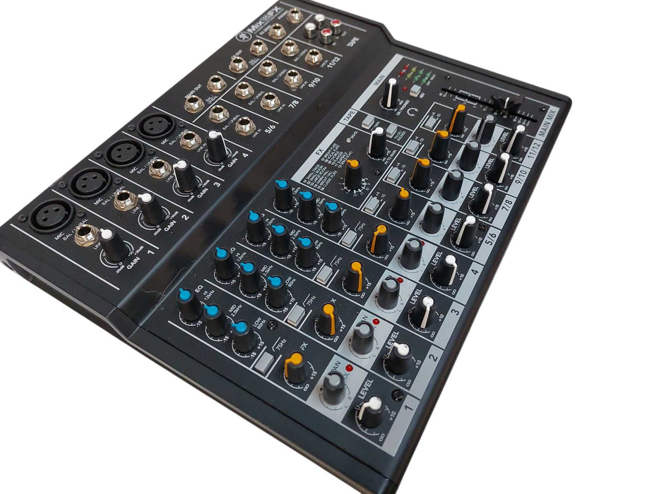 Mix12 12-Channel Compact Live Studio Mixer with Effects FX =