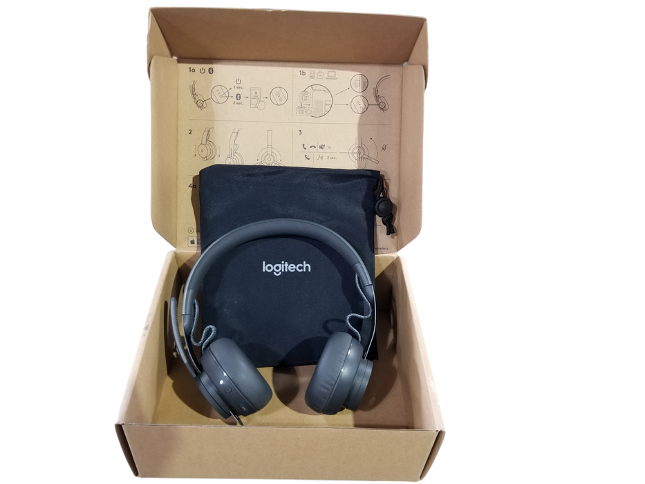 Logitech Zone Wireless Stereo Headset  A00082-83 -New / Open Box