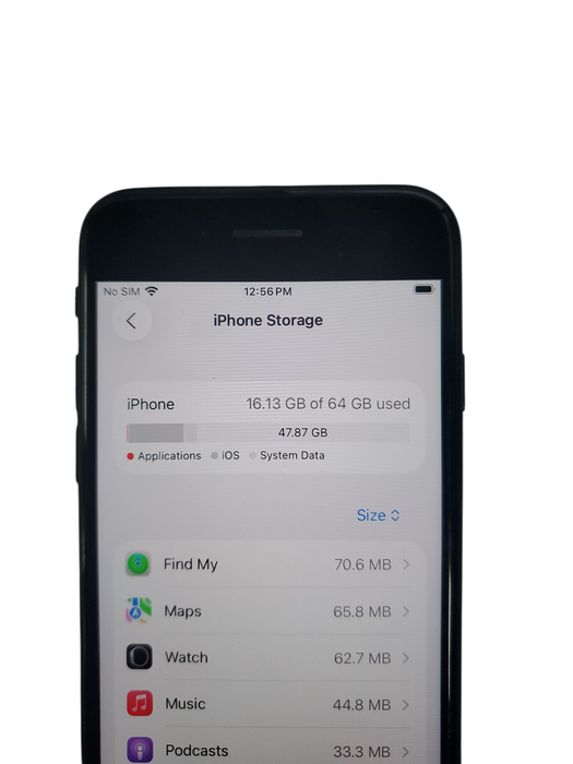 Apple iPhone SE 3 - 64GB - Black [A2595]