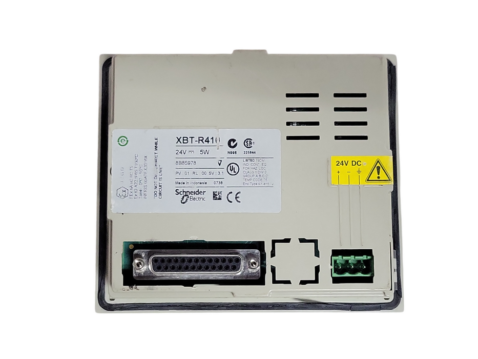 SCHNEIDER XBT-R410 TELEMECANIQUE HMI MAGELIS SMALL PANEL, READ _