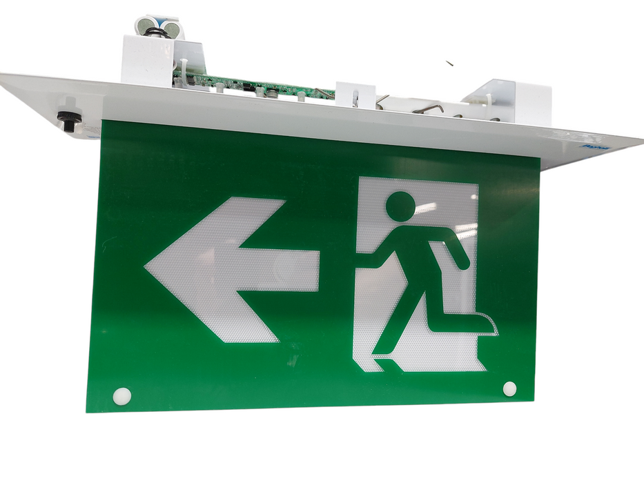 Commercial Exit Signs Beghilli Hard Wired In Signs Light Up  Q=