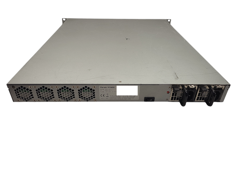 CISCO MERAKI MX400-HW Cloud Managed Security Appliance CLAIMED No HDDs READ $