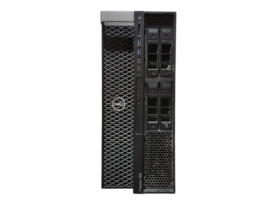 Dell Precision 7820, Xeon Bronze 3104, 8GB DDR4, K2000, 256GB SSD, 950W PSU