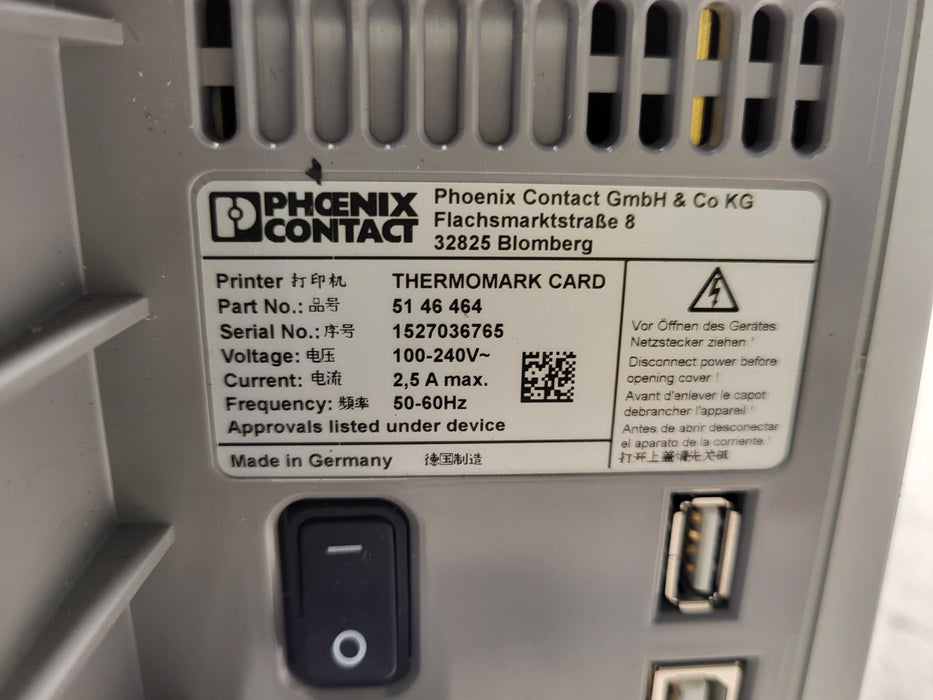 Phoenix Thermomark Card Printer 5146464 $